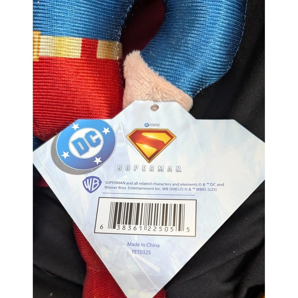 SUPERMAN MOVIE 2025 CINEMARK Superman Plush DC Universe New With Tags - Picture 2 of 2
